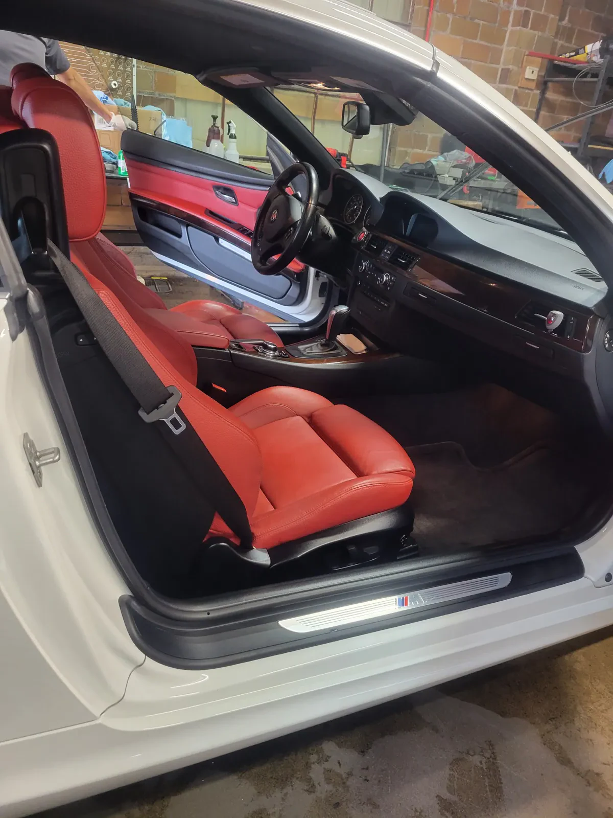 Detailed red interior seating result